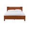 Baxton Studio Demitasse Brown Wood Contemporary Twin-Size Bed 113-6100 - alternate 5